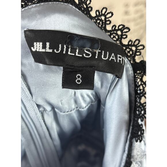 B1 Jill Jill Stuart Lace Dress Womens 8 Cocktail Wedding Bridgerton  Romantic - Picture 11 of 11